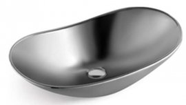 Umivaonik Kimic Oval 62 Srebrni