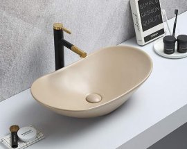 Umivaonik Kimic Oval 62 Bež