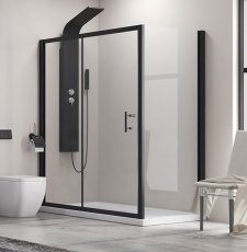 Tuš kabina Flora 500 Nero 90x130
