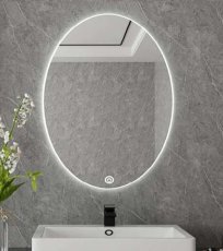 Ogledalo Elipso 60x80 LED