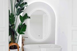 Ogledalo Eliza 55x85 Hands & Fog Free