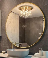 Ogledalo Kimic Gold 100 Round