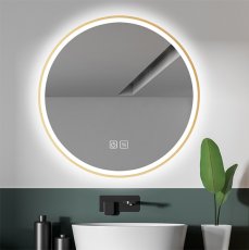 Zrcalo Prosperos 80R Gold Fog Free