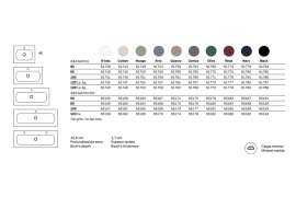 Aqua Rodos - Nadgradni umivaonik Idea Match 60 Cotton