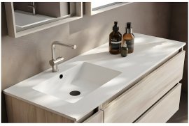 Aqua Rodos - Nadpultni umivaonik Flat 120 Left Basin