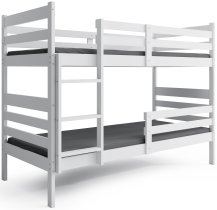 BMS Group - Krevet na kat Eryk - 90x200 cm - bijela
