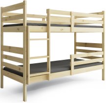 BMS Group - Krevet na kat Eryk - 90x190 cm - bor