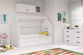 BMS Group - Dječji krevet Domi-1 - 80x160 cm - bijela