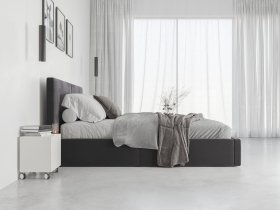 BMS Group - Krevet s funkcijom podizanja Hilton 2 - 120x200 cm - grafit