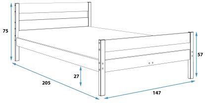 BMS Group - Krevet Orbis - 140x200 cm
