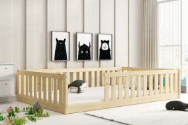 Dječji krevet Bella Sima - 120x200 cm - bor