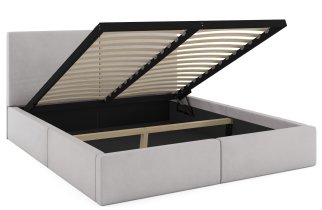 BMS Group - Krevet s funkcijom podizanja Hilton 2 - 160x200 cm - siva