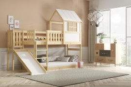 Krevet na kat Antresola nizka Domek - 90x200 cm