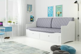 Krevet transformer Grand - 80х200 ili 160x200 cm - bijela