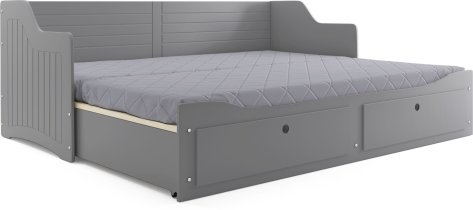 BMS Group - Krevet transformer Grand - 80x200 ili 160x200 cm - grafit