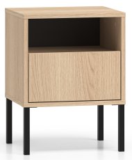 Noćni ormarić Barnee 05 - hrast lindberg