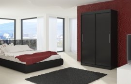 ADRK Furniture - Ormar s kliznim vratima Lincoln - 180 cm