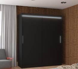 ADRK Furniture - Ormar s kliznim vratima Lincoln - 180 cm
