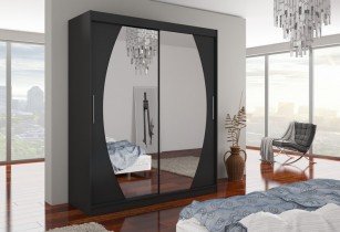 ADRK Furniture - Ormar s kliznim vratima Baltimore - 180 cm