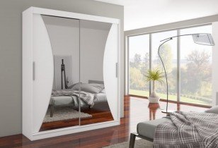 ADRK Furniture - Ormar s kliznim vratima Charlotte - 180 cm
