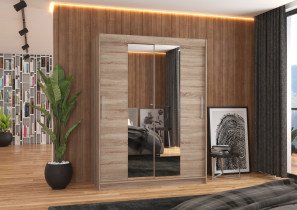 ADRK Furniture - Ormar s kliznim vratima Iness - 150 cm