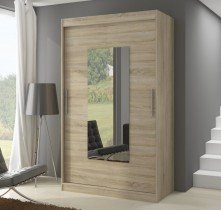 ADRK Furniture - Ormar s kliznim vratima Dorrigo - 150 cm