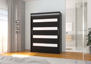 ADRK Furniture - Ormar s kliznim vratima Martinez - 150 cm