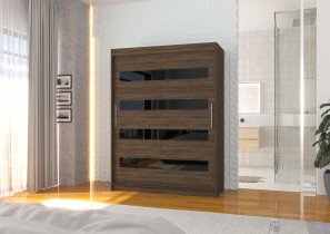 ADRK Furniture - Ormar s kliznim vratima Martinez - 150 cm
