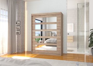 ADRK Furniture - Ormar s kliznim vratima Murani - 150 cm