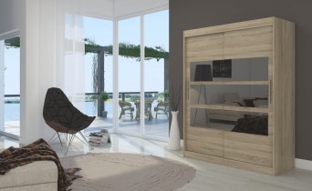 ADRK Furniture - Ormar s kliznim vratima Florento - 150 cm