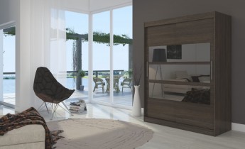 ADRK Furniture - Ormar s kliznim vratima Florento - 150 cm