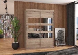ADRK Furniture - Ormar s kliznim vratima Florento - 150 cm