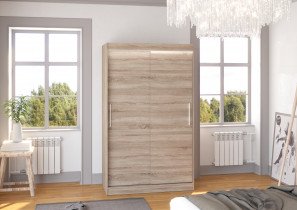 ADRK Furniture - Ormar s kliznim vratima Collin - 120cm