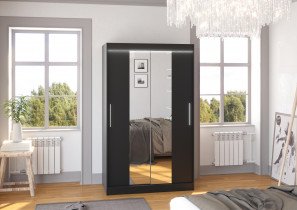 ADRK Furniture - Ormar s kliznim vratima Santos - 120 cm