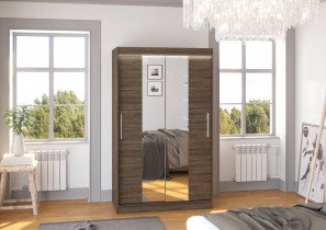 ADRK Furniture - Ormar s kliznim vratima Santos - 120 cm