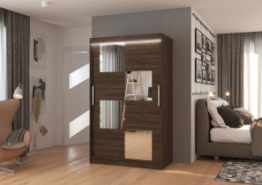 ADRK Furniture - Ormar s kliznim vratima Lugano - 120 cm