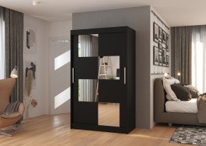 ADRK Furniture - Ormar s kliznim vratima Lugano - 120 cm