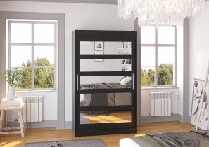 ADRK Furniture - Ormar s kliznim vratima Salem - 120 cm