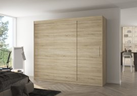 Ormar s kliznim vratima Anton - 250 cm - sonoma hrast