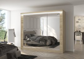 ADRK Furniture - Ormar s kliznim vratima Chester - 250 cm
