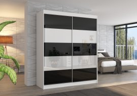 ADRK Furniture - Ormar s kliznim vratima Tiago 180x215x58