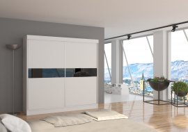 ADRK Furniture - Ormar s kliznim vratima Malibu - 200 cm