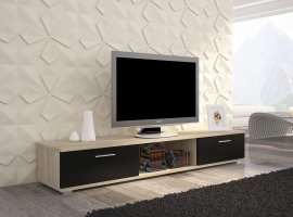 Hrast sonoma in mat Crna