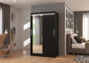 ADRK Furniture - Ormar s kliznim vratima Bario - 120 cm