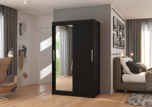ADRK Furniture - Ormar s kliznim vratima Bario - 120 cm
