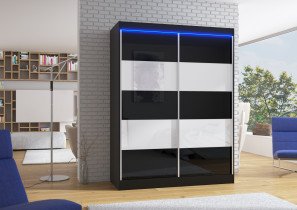 ADRK Furniture - Ormar s kliznim vratima Bergo