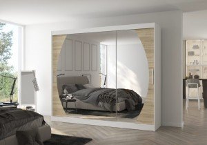 ADRK Furniture - Ormar s kliznim vratima Cambe - 250 cm
