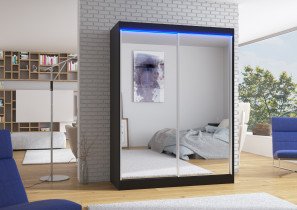 ADRK Furniture - Ormar s kliznim vratima Florest - 150 cm