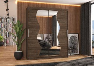 ADRK Furniture - Ormar s kliznim vratima Medison - 180 cm