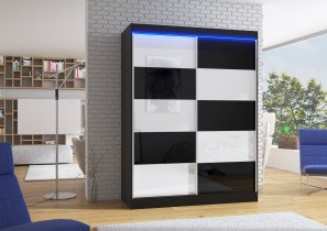 ADRK Furniture - Ormar s kliznim vratima Romero - 150 cm